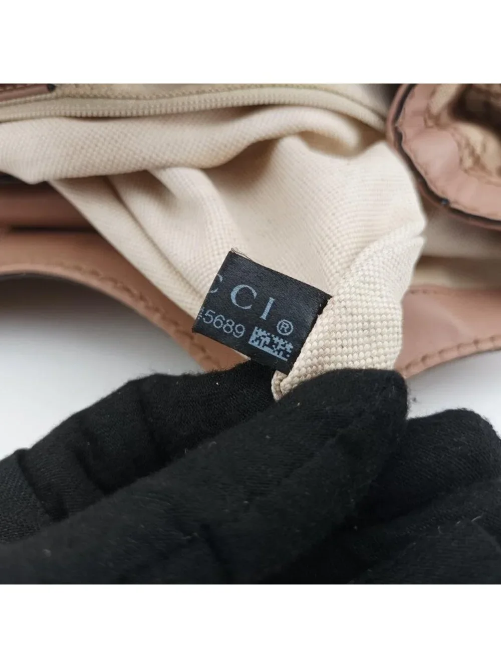 Gucci Sukey Multicolor Canvas Leather Handbag